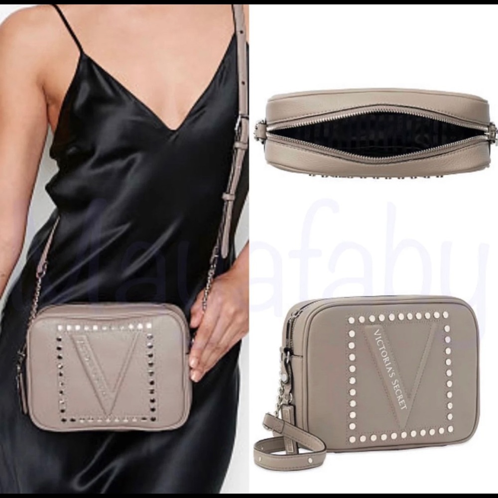 Victorias Secret Victoria Top Zip Crossbody VS
